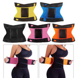 Womens Waist Cincher Girdle Belt Body Shaper Tummy Trainer Corset Yellow S