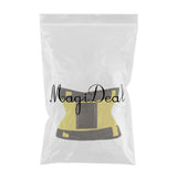 Maxbell Womens Waist Cincher Girdle Belt Body Shaper Tummy Trainer Corset Yellow L