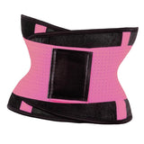 Womens Waist Cincher Girdle Belt Body Shaper Tummy Trainer Corset Pink S