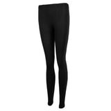 Maxbell Ladies Fleece Lined Leggings Thick Winter Warm Tights  Black Footless