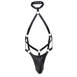 Maxbell Sexy Hollow Cage Harness Strappy Bodysuit