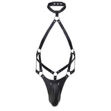 Maxbell Sexy Hollow Cage Harness Strappy Bodysuit