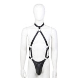 Maxbell Sexy Hollow Cage Harness Strappy Bodysuit