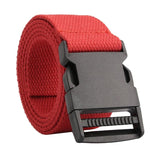 Maxbell Outdoor Breathable Men Waist Belt Quick Release Buckle Red
