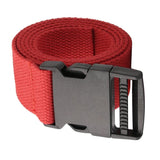 Maxbell Outdoor Breathable Men Waist Belt Quick Release Buckle Red