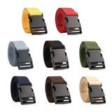 Maxbell Outdoor Breathable Men Waist Belt Quick Release Buckle Red