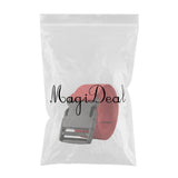 Maxbell Outdoor Breathable Men Waist Belt Quick Release Buckle Red