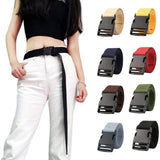 Maxbell Outdoor Breathable Men Waist Belt Quick Release Buckle Red