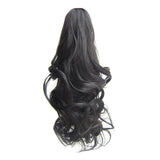 Maxbell Women Clip-On Ponytail Hair Extension Curly Claw Hair Clip On B