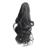 Maxbell Women Clip-On Ponytail Hair Extension Curly Claw Hair Clip On B