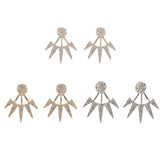 Maxbell Earrings Ear Studs Golden