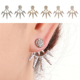 Maxbell Earrings Ear Studs Golden