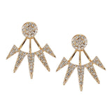 Maxbell Earrings Ear Studs Golden