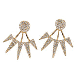 Maxbell Earrings Ear Studs Golden
