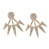 Maxbell Earrings Ear Studs Golden