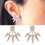 Maxbell Earrings Ear Studs Golden