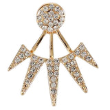 Maxbell Earrings Ear Studs Golden
