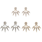 Maxbell Earrings Ear Studs Golden