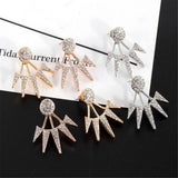 Maxbell Earrings Ear Studs Golden