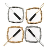 Maxbell Metal Hair Clip Golden