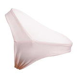 Maxbell Womens Low-Rise Thong T-Back Pearls Bottom G-String Underwear Pink XL