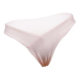 Maxbell Womens Low-Rise Thong T-Back Pearls Bottom G-String Underwear Pink XL