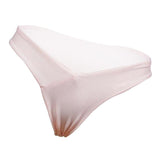 Maxbell Womens Low-Rise Thong T-Back Pearls Bottom G-String Underwear Pink XL