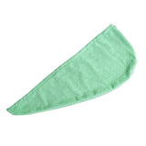 Maxbell Absorbent Twist Turban Hair Drying Towel Long Hair Wrap Green