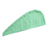 Maxbell Absorbent Twist Turban Hair Drying Towel Long Hair Wrap Green