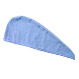 Maxbell Absorbent Twist Turban Hair Drying Towel Long Hair Wrap Sky Blue