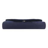 Maxbell Women's Evening Handbag Rhinestone Satin Evening Handbag Clutch Dark Blue