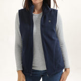 Maxbell USB Heated Vest Fleece Lightweight Charging Heating Vest Dark Blue M