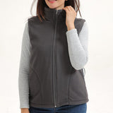 Maxbell USB Heated Vest Fleece Lightweight Charging Heating Vest Gray M