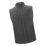 Maxbell USB Heated Vest Fleece Lightweight Charging Heating Vest Gray XXXL