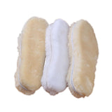 Wool Blended Insoles Winter Warm Thermal Sheepskin Boots Shoes Insole 37