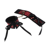 Maxbell 1 Pair Adjustable Nylon Handcuffs Wrist Ankle Cuffs Restraints Ankle Cuff