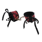 Maxbell 1 Pair Adjustable Nylon Handcuffs Wrist Ankle Cuffs Restraints Ankle Cuff