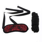 Maxbell 5 pcs/set Adjustable Nylon Handcuffs Wrist Ankle Cuffs Restraint Accessories