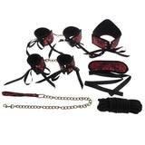 Maxbell 5 pcs/set Adjustable Nylon Handcuffs Wrist Ankle Cuffs Restraint Accessories