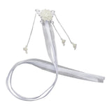 Maxbell Tassel Hair Clips White