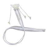 Maxbell Tassel Hair Clips White