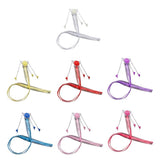Maxbell Tassel Hair Clips White