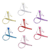 Maxbell Tassel Hair Clips White