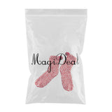 Maxbell 1Pair Winter Cotton Socks Coral Fleece Stockings Causal Crew Socks Red