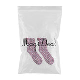 Maxbell 1Pair Winter Cotton Socks Coral Fleece Stockings Causal Crew Socks Purple