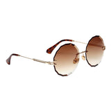 Womens Fashion Oversize Sunglasses Tinted Lens Eyewear Shades UV400 Coffee