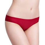 Maxbell G-string Briefs Panties Seamless Thongs Lingerie Underwear Wine Red XL
