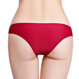Maxbell G-string Briefs Panties Seamless Thongs Lingerie Underwear Wine Red XL