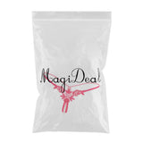 Maxbell Lady Sexy Open Crotch Crotchless Panties Low Rise Hollow Flower Thongs Red