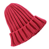 Maxbell Kids Baby Girls Boys Winter Knit Beanies Hat Causal Cozy Hats Cap Red